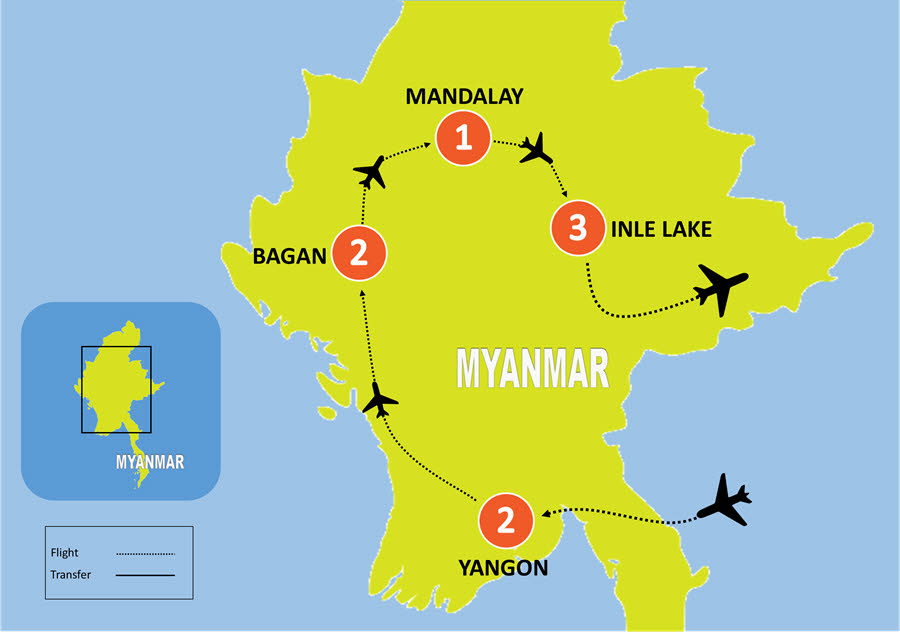 Luxury Myanmar Wellness, Spa & Yoga Tour